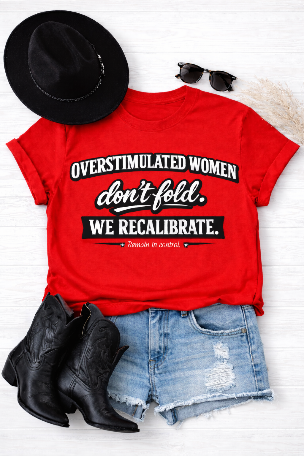 Overstimulated Women Don’t Fold – We Recalibrate